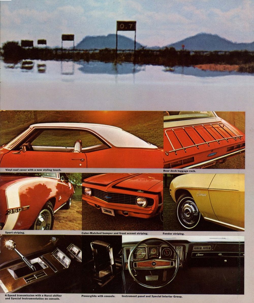 1969 Chev Camaro Brochure Page 8